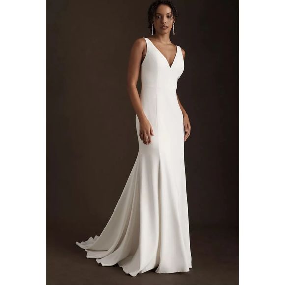 New Bhldn x Jenny Yoo Tana Gown sz 8 - Picture 4 of 11